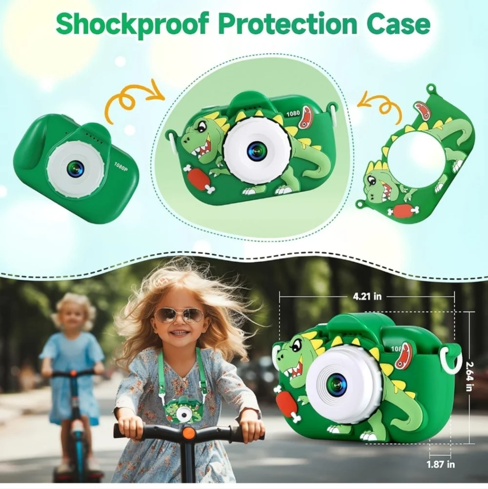 Kids Camera Toys with Memory Card